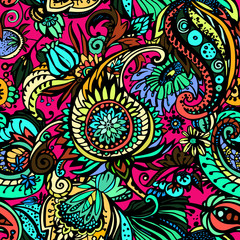 Textile Paisley pattern