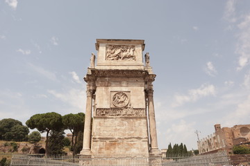 Fototapeta na wymiar Arco di Constatino