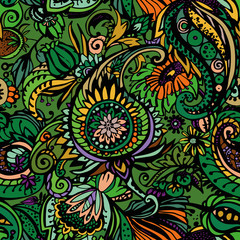 Textile Paisley pattern