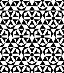 Geometric Triangle Seamless Pattern