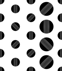 Cricket Ball Icon Seamless Pattern, Leather Cricket Ball