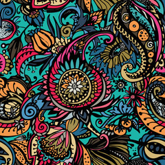 Textile Paisley pattern