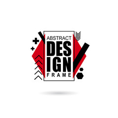 vector illustration creative modern frames