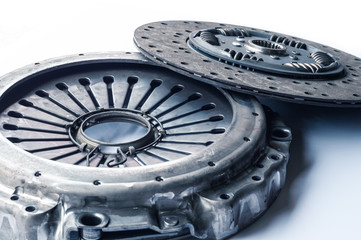 part clutch for car on white background