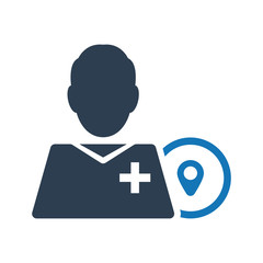 Doctor location icon