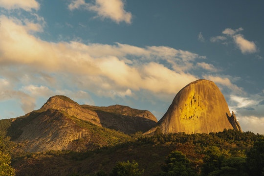 Mountain, Blue Rock, Domingos Marins, Esp&iacute;rito Santo, Brazil, Pedra Azul, Brasil