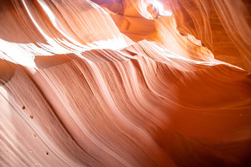 Obraz premium Antelope Canyon, near Page, Arizona, USA. Sandstone formations on Navajo nation