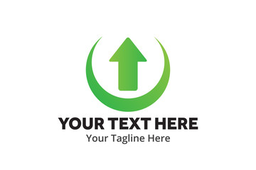 unique upload download simple logo creative design in flat style with color . download upload logo creative design for identity and apps