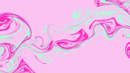 Magic space texture, pattern on pink background, looks like colorful smoke and fire