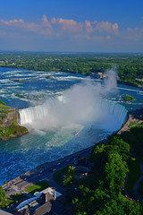Horseshoe Falls as seem Niagara Falls, Ontario, Canada