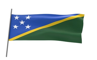 Flag of Solomon Islands