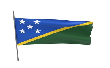 Flag of Solomon Islands