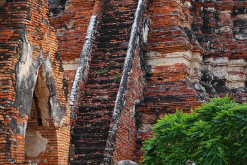 Wat Prha Mahathat Temple in Ayutthaya.