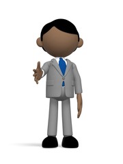 手を差し出すビジネスマン