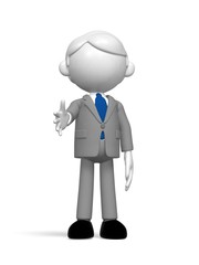 手を差し出すビジネスマン