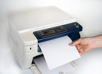 Multifunction printer  for printing scanning and copying