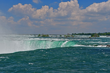 Horseshoe Falls as seem Niagara Falls, Ontario, Canada