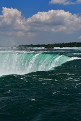 Horseshoe Falls as seem Niagara Falls, Ontario, Canada