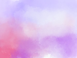 Watercolor paint like gradient background pastel ombre style. Iridescent template for brochure, banner, wallpaper, mobile screen. Neon hologram theme  © Nalinee