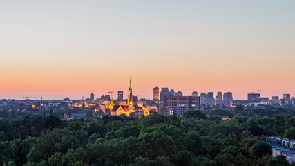 Fototapeta na wymiar Łódź, Polska 