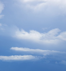 Faszinierende Wolkenlandschaft am Himmel