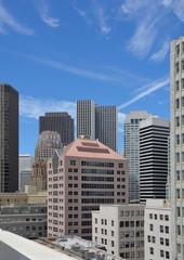 Fototapeta na wymiar Modern Buildings in San Francisco