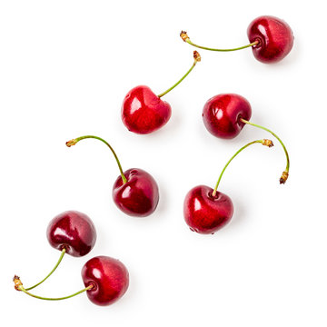 Cherry fruits arrangement