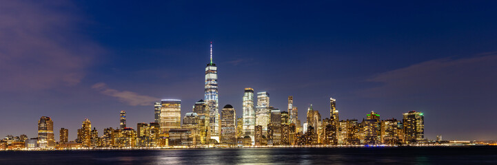 Fototapeta na wymiar New York city Lower Manhattan