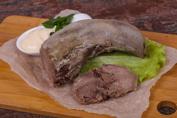 Gurmet pork tongue snack