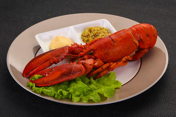 Luxury Lobster with sauce
