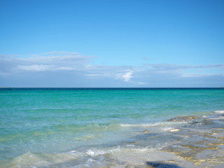 Fototapeta na wymiar spiagge cubane da favola