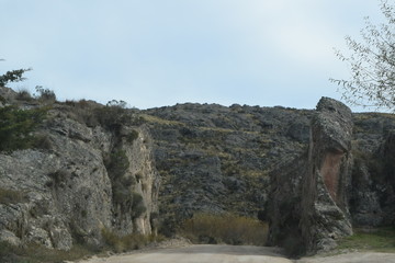 rocks and blue sky