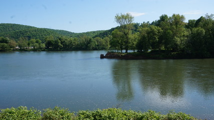 Lock Haven with Island