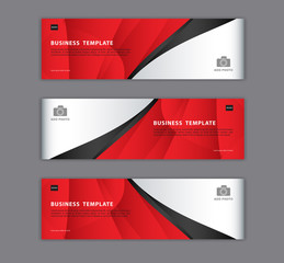 Red banner design template vector illustration, Geometric, polygonal Abstract background, texture, advertisement layout. web page. header for website. Graphic for billboard, gift voucher, card. - obrazy, fototapety, plakaty