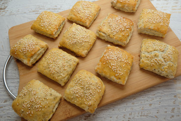 Homemade small bread like snacks