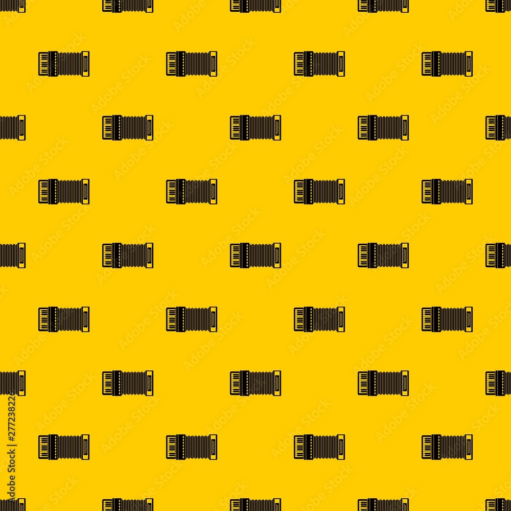 Aufkleber accordion pattern seamless vector repeat geometric yellow for any design