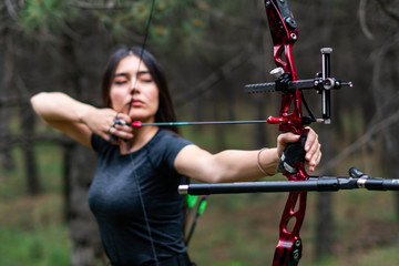 A young female Archer