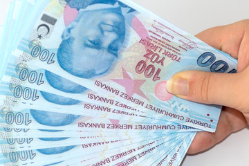 Turkish 100 banknotes - 277239441