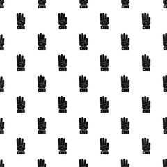 Hand three pattern seamless vector repeat geometric for any web design