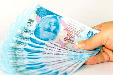Turkish 100 banknotes - 277239491