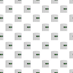 Ecology equipment pattern seamless vector repeat for any web design