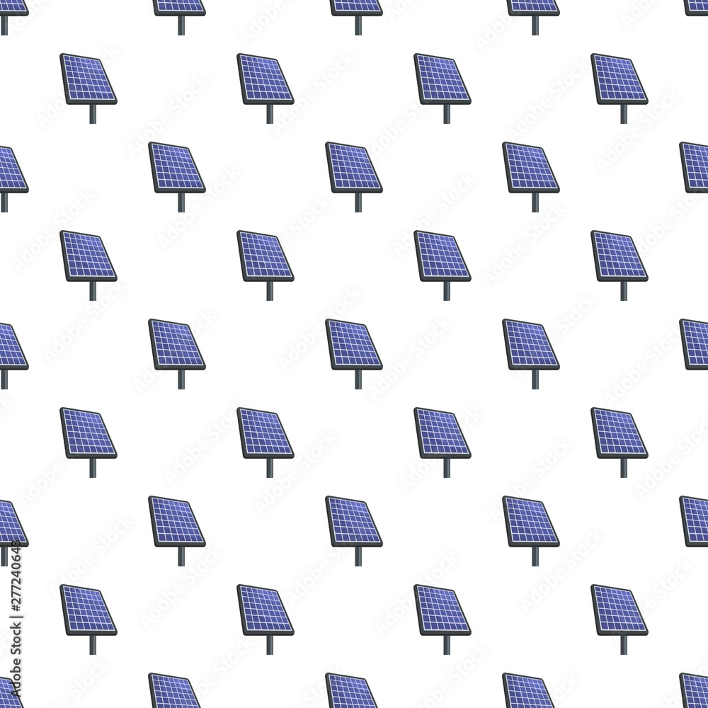 Poster solar energy pattern seamless vector repeat for any web design