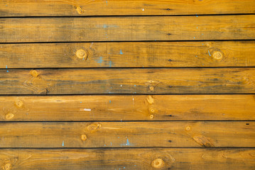 Wooden wall texture background old yellow paint