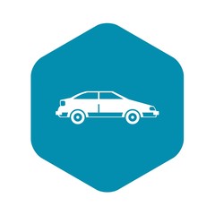 Car icon. Simple illustration of car vector icon for web design