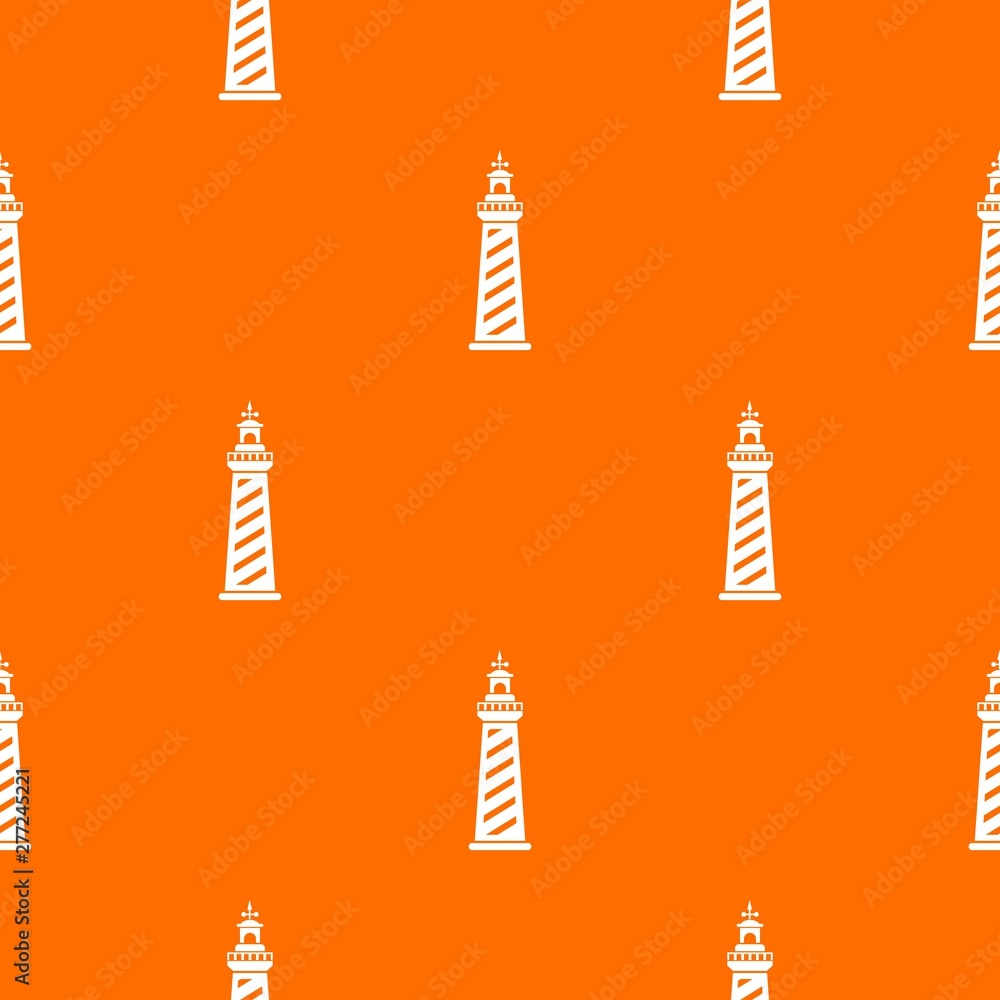 Poster signal tower pattern vector orange for any web design best