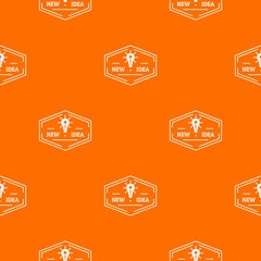 Idea pattern vector orange for any web design best