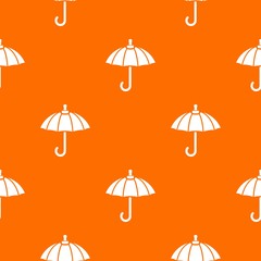 Parasol pattern vector orange for any web design best