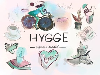 set of  hygge elements