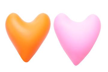 ハート型の風船