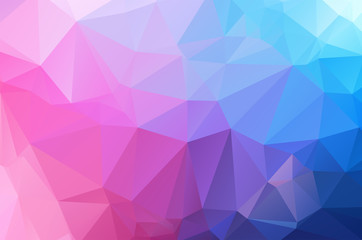 blue purple Low poly crystal background. Polygon design pattern. blue purple Low poly vector illustration, low polygon background.